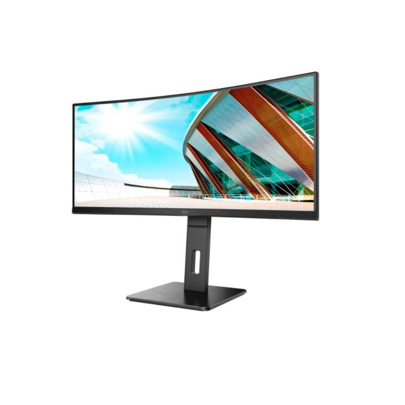 AOC/CU34P2A/34"/VA/3440x1440/100Hz/1ms/Black/3R