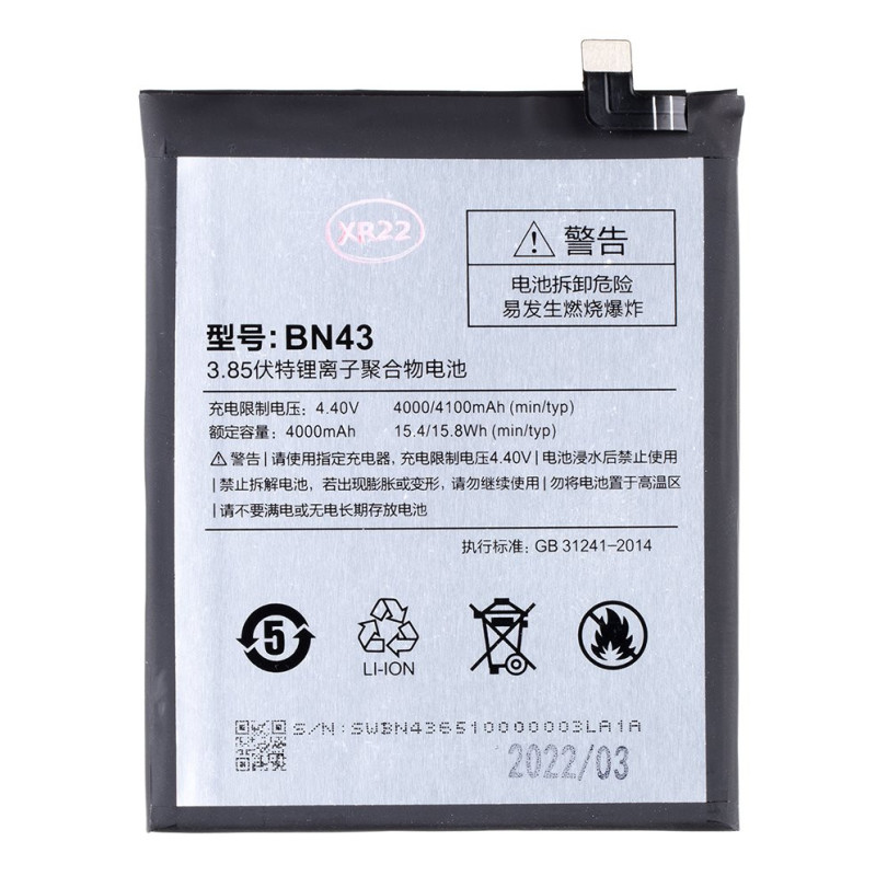 Xiaomi BN43 Batéria 4000mAh (OEM)