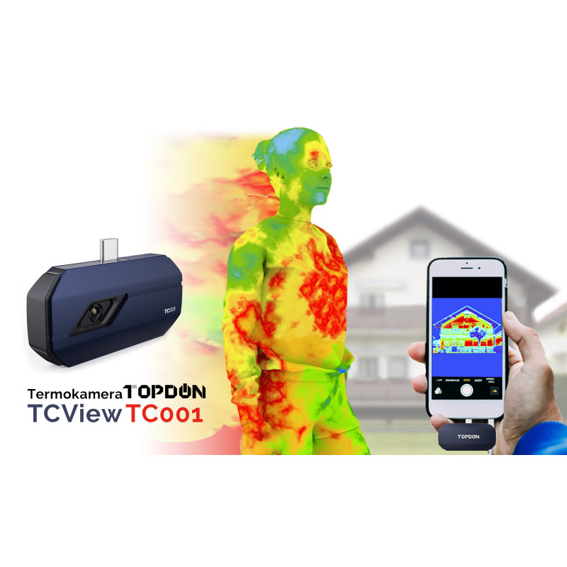 TOPDON TCView TC001 termálna infra kamera