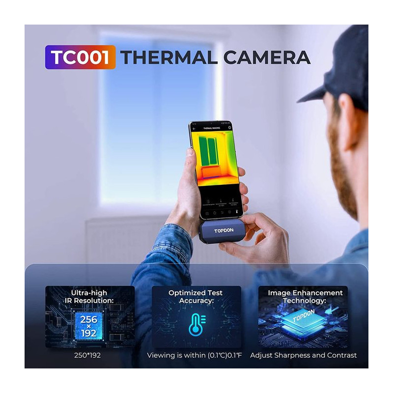 TOPDON TCView TC001 termálna infra kamera