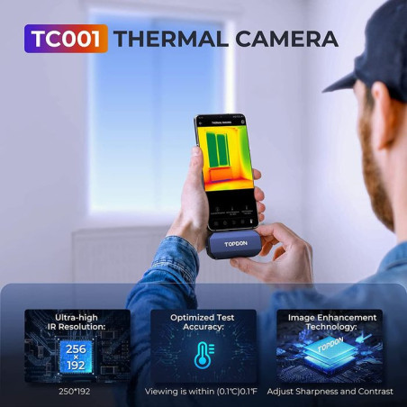TOPDON TCView TC001 termálna infra kamera