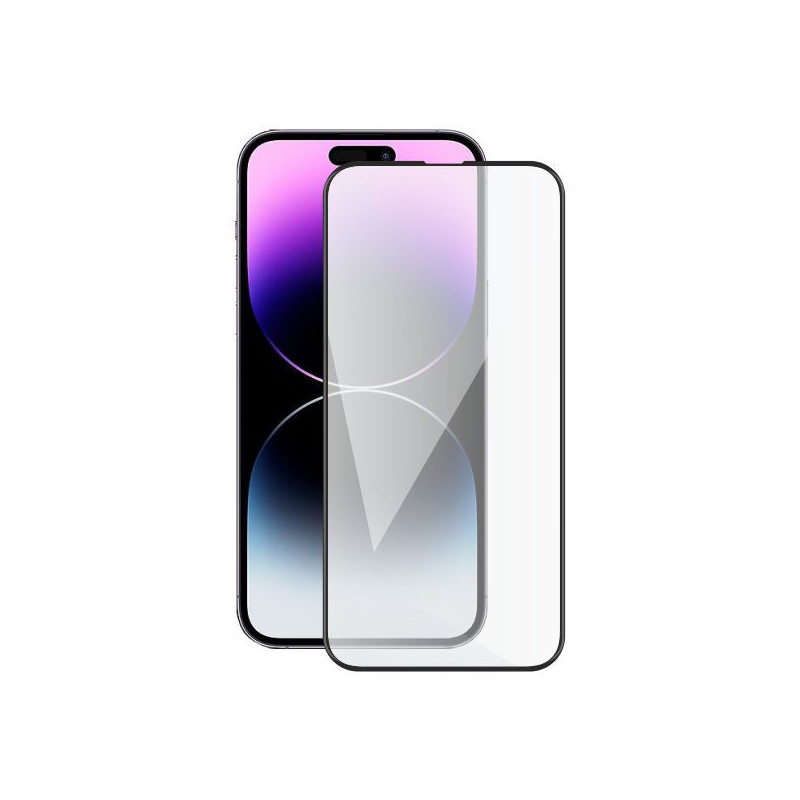 Screenshield APPLE iPhone 14 Pro Max (full COVER black) Tempered Glass Protection