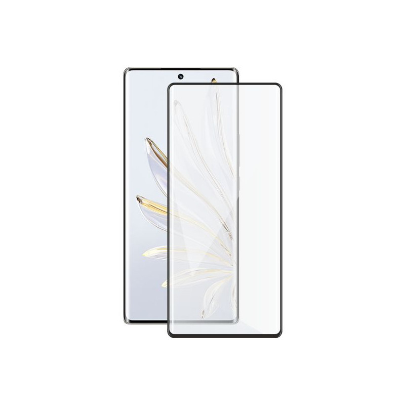 Screenshield HUAWEI Honor 70 (full COVER black) Tempered Glass Protection