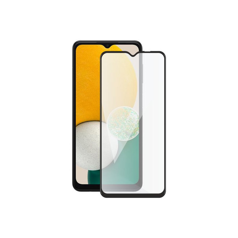 Screenshield SAMSUNG A136 Galaxy A13 5G (full COVER black) Tempered Glass Protection