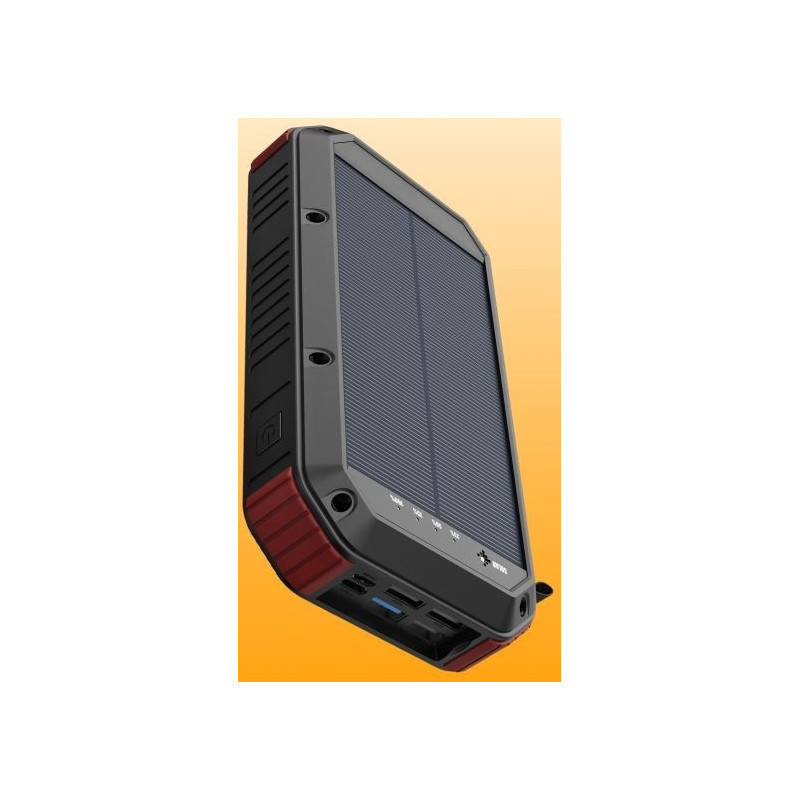Wodasport - X30 - Solárna powerbanka Wodasport® SolarDozer X30, Outdoor Adventure™ 30100 mAh 7v1