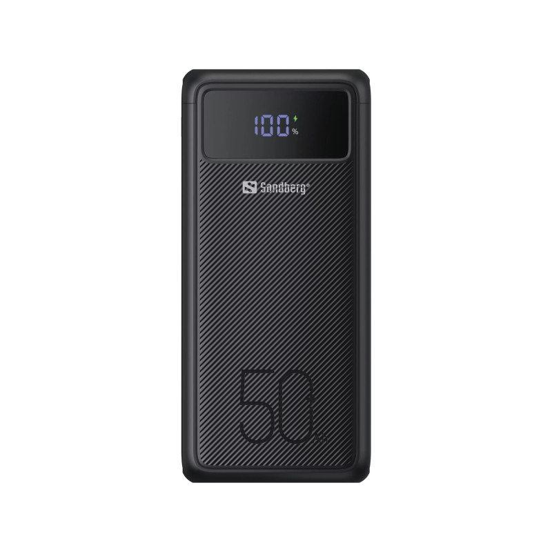 Sandberg Powerbank USB-C PD 130W 50000 čierna