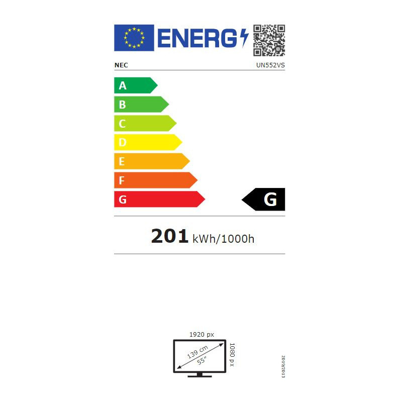 55" LED NEC UN552VS,1920x1080,S-IPS,24/7,500cd