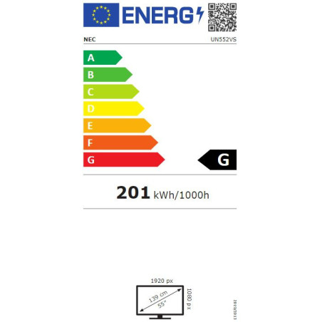 55" LED NEC UN552VS,1920x1080,S-IPS,24/7,500cd