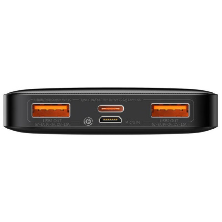 Baseus PPBD050301 Bipow Digital Display Powerbanka 10000mAh 20W Black