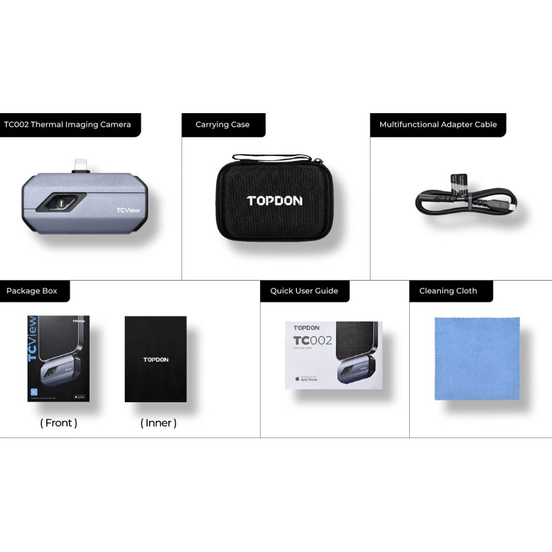 TOPDON TCView TC002 termálna infra kamera