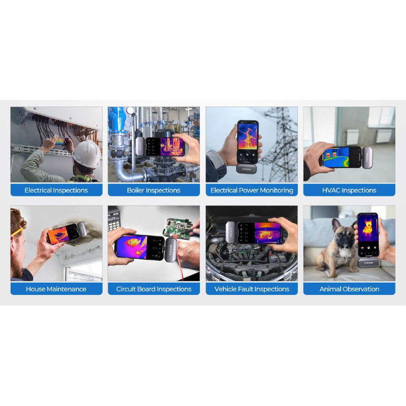 TOPDON TCView TC002 termálna infra kamera