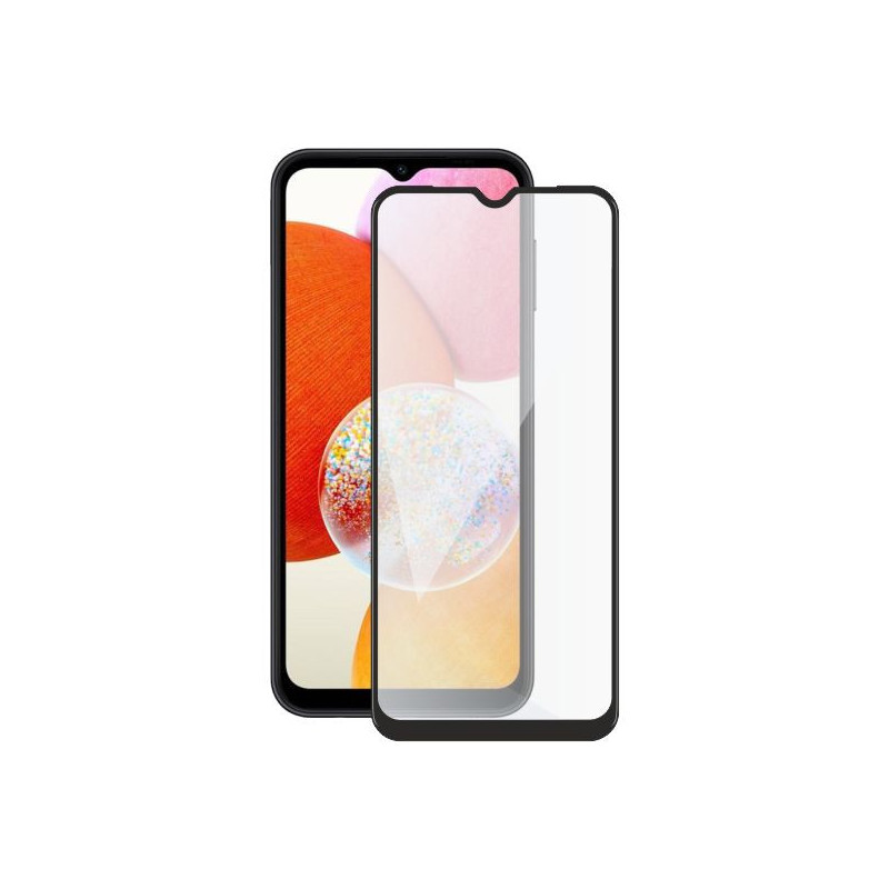 Screenshield SAMSUNG A145 Galaxy A14 (full COVER black) Tempered Glass Protection