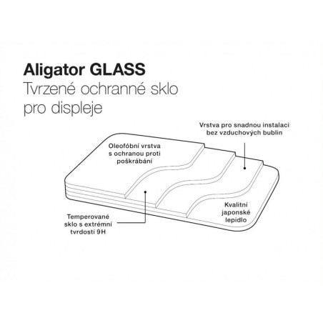 Aligator tvrdené sklo GLASS Samsung Galaxy A34 5G