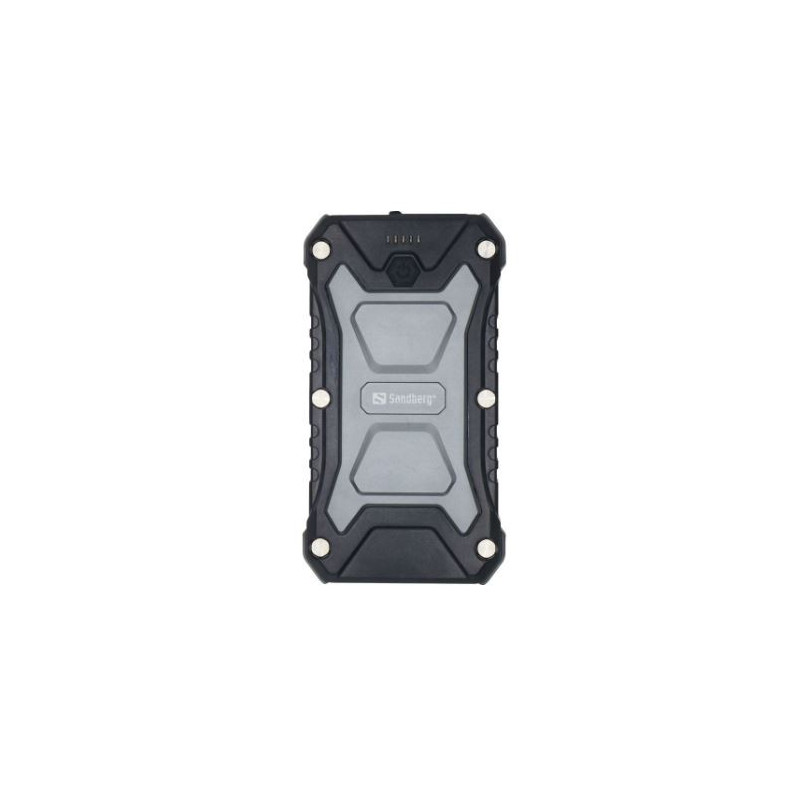 Sandberg Survivor Powerbank 20000mAh (74 Wh) PD 30W, IP66, čierna