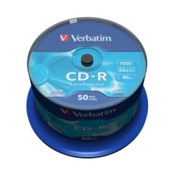 VERBATIM CD-R(50-Pack)Spindl 52x 700MB