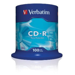 VERBATIM CD-R(100-Pack)Spindl ExtraProtect 52x 700