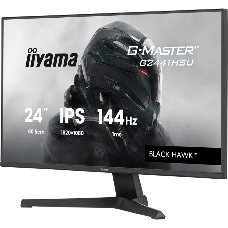 iiyama G-Master/G2441HSU-B1/23,8"/IPS/FHD/144Hz/1ms/Čierna/3R