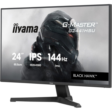 iiyama G-Master/G2441HSU-B1/23,8"/IPS/FHD/144Hz/1ms/Čierna/3R