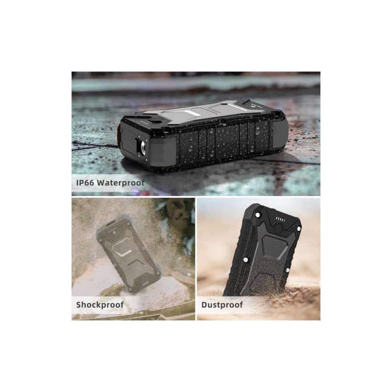 Outdoorová powerbanka Viking SKADI II/Output: 1xUSB-C, 2xUSB-A/Wireless charge 15W max/20000mAh