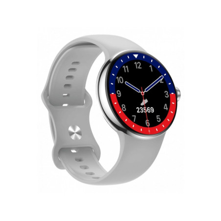 CARNEO Matrixx HR+/45mm/Silver/Šport Band/Silver