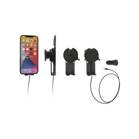 Brodit držiak Magsafe pre iPhone 14/13/12/Mini/Pro/Plus/Max, s podperou, s nabíjaním z CL/USB-C