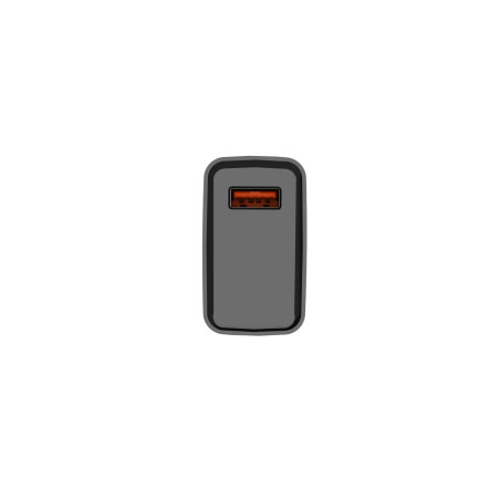 Univerzálna nabíjačka Natec RIBERA 18W 1X USB-A, čierna