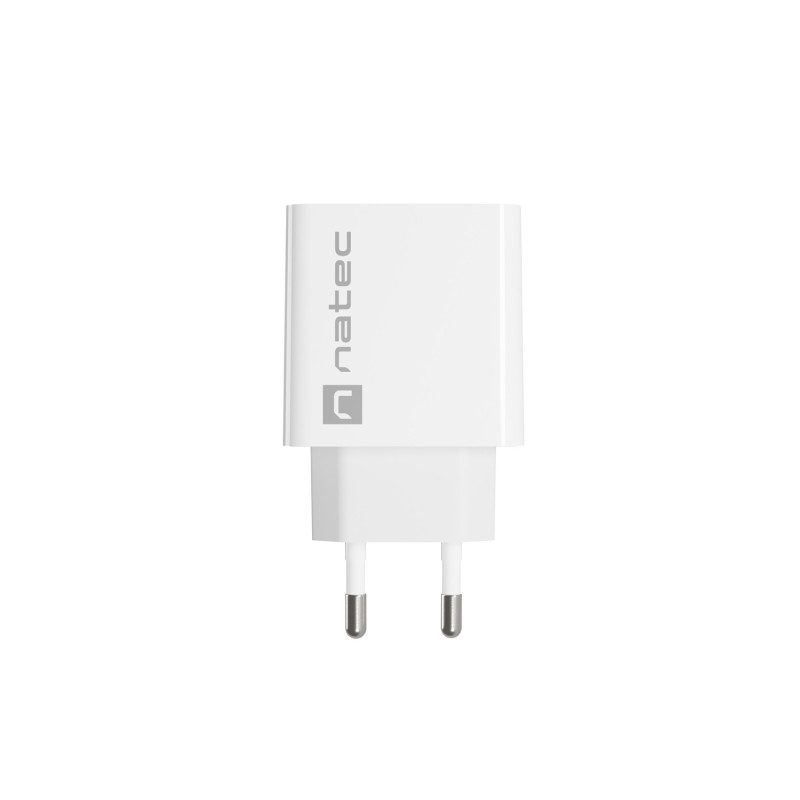 Univerzálna nabíjačka Natec RIBERA 20W 1X USB-C, biela