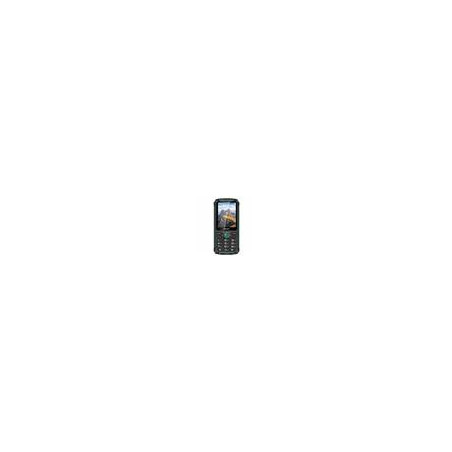 EVOLVEO StrongPhone W4, vodotesný odolný Dual SIM telefón, čierno-zelená