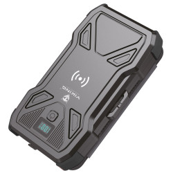 Solárna powerbanka VIKING TYR I/Output: 1xUSB-C, 2xUSB-A/Wireless charge 15W max/10000mAh/ LED svetlo