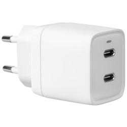 AVACOM HomePRO 2 sieťová nabíjačka s Power Delivery 40W s dvoma USB-C výstupmi