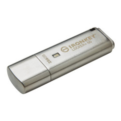 Kingston IronKey Locker+ 50 256GB USB 3.1 USB-A Strieborná