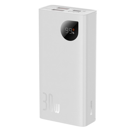Baseus Adaman2 powerbanka 10000 mAh 30W 2xUSB/USB-C biela