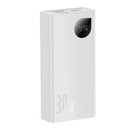 Baseus Adaman2 powerbanka 10000 mAh 30W 2xUSB/USB-C biela