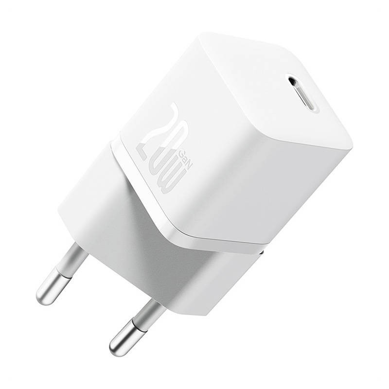 Baseus Rýchlonabíjačka do siete GaN5 Mini 20W EU biela