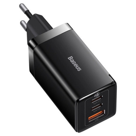Baseus Rýchlonabíjačka do siete GaN5 Pro 65W EU čierna