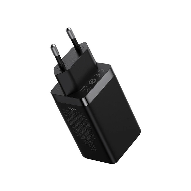 Baseus Rýchlonabíjačka do siete GaN5 Pro 65W EU čierna