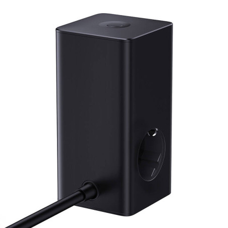 Nabíjacia stanica Baseus PowerCombo Tower 100W EU čierna