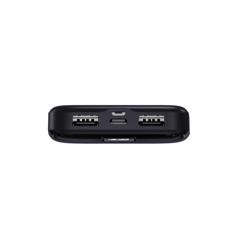 Powerbanka C-tech 10000mAh, Li-Pol, 22,5 W, USB-C/USB-A/micro USB