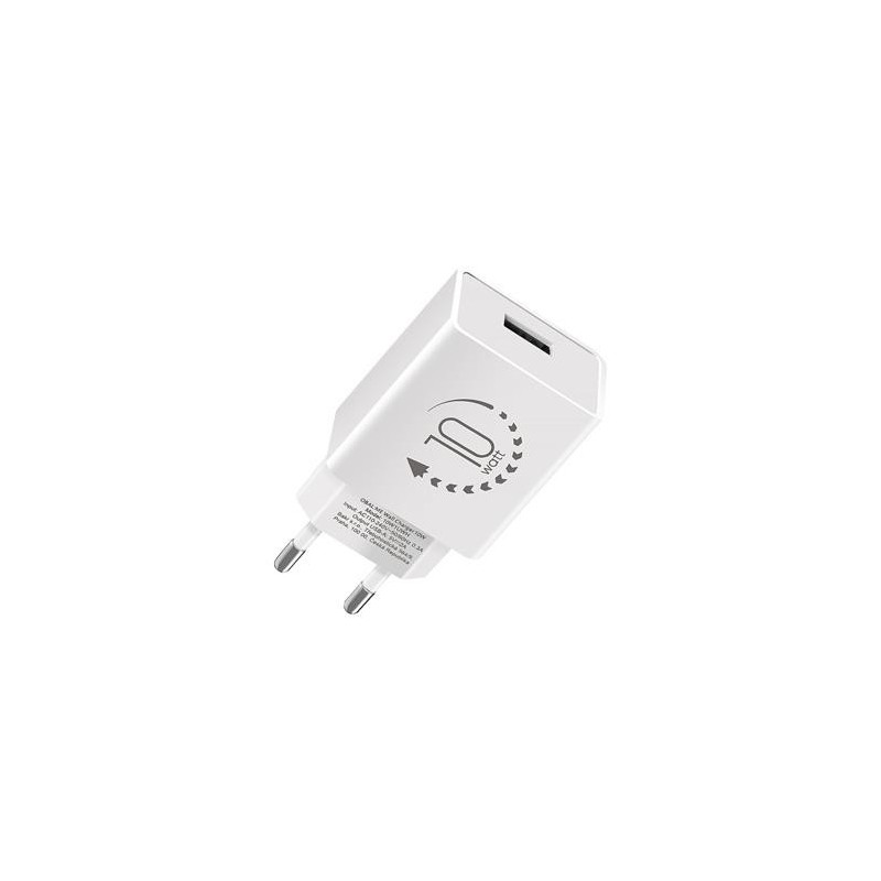 OBAL:ME Cestovná Nabíjačka USB-A 10W White