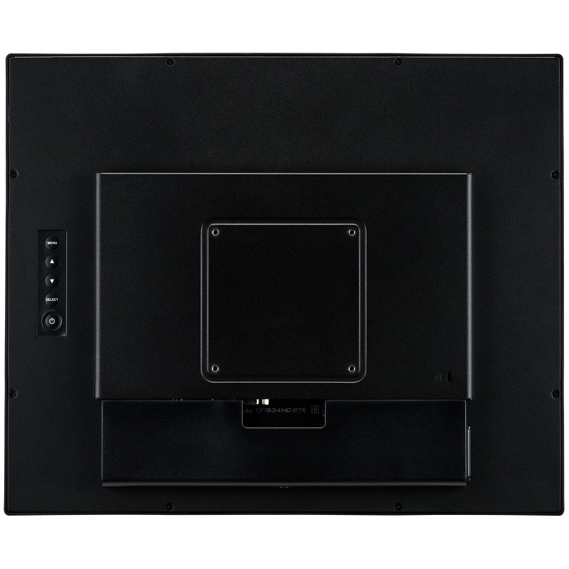 15" iiyama TF1534MC-B7X: TN, XGA, capacitive, 10P, 370cd/m2, VGA, DP, HDMI, IP65, čierny