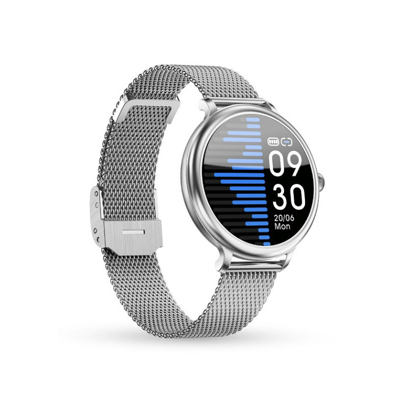 Náhradný kovový remienok pre Aligator Watch Grace 16mm, strieborný