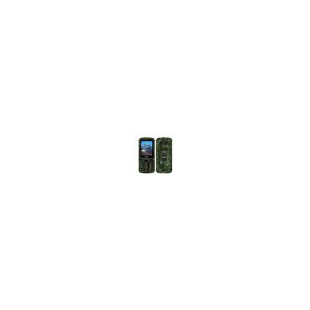 EVOLVEO StrongPhone Z6, vodotesný odolný Dual SIM telefón, lovecká kamufláž