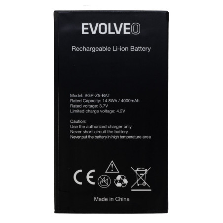 EVOLVEO orig. batéria 4000 mAh pre StrongPhone Z5,Z6
