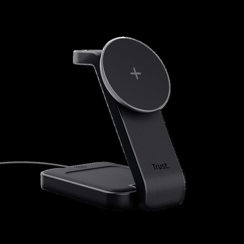 TRUST VIRO 3-IN-1 MAGNETIC CHARGE STAND