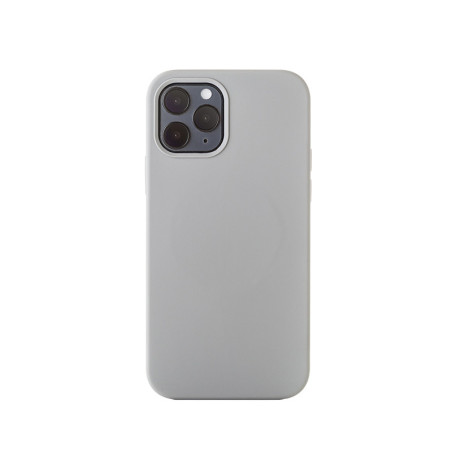 ER POWER Silikónový kryt CARNEVAL SNAP pre iPhone 12 Pro Max s MagSafe - šedá
