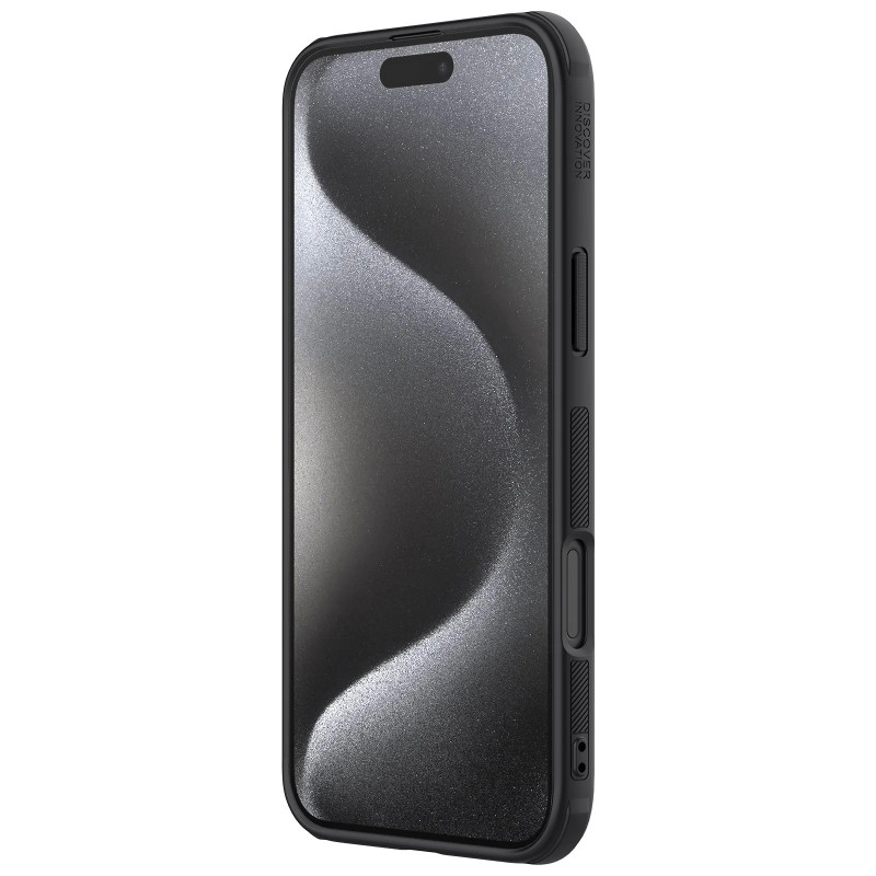Nillkin Super Frosted PRO Magnetic Zadný Kryt pre Apple iPhone 16 Pro Black