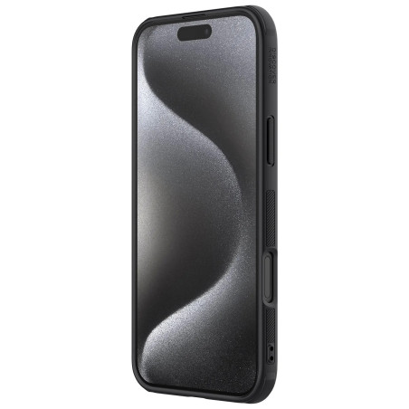 Nillkin Super Frosted PRO Magnetic Zadný Kryt pre Apple iPhone 16 Pro Black