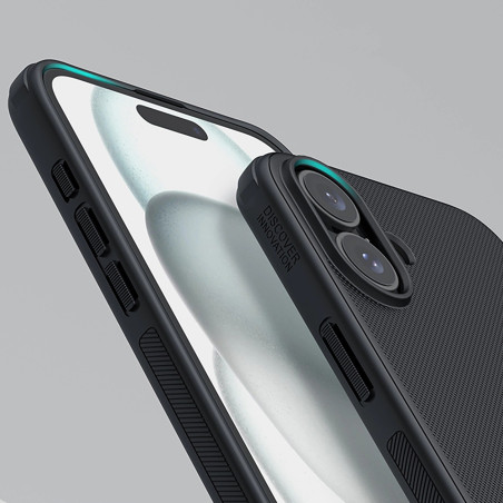 Nillkin Super Frosted PRO Magnetic Zadný Kryt pre Apple iPhone 16 Black