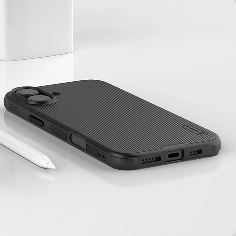 Nillkin Super Frosted PRO Magnetic Zadný Kryt pre Apple iPhone 16 Black
