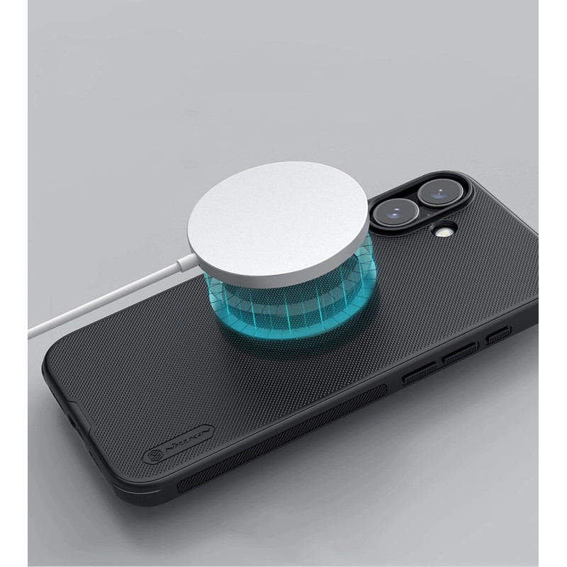 Nillkin Super Frosted PRO Magnetic Zadný Kryt pre Apple iPhone 16 Black